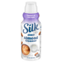 Silk Almond Creamer, Dairy Free, Creme Brulee 32 Fl Oz, Creamers &  Sweeteners