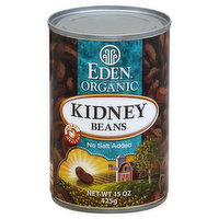 Eden Kidney Beans, No Salt Added, 15 Ounce