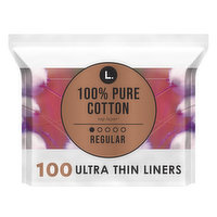 L. Ultra Thin Chlorine Free Ultra Thin Liners 100 count, 100 Each