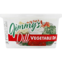 Jimmys Vegetable Dip, Dill, 14 Ounce