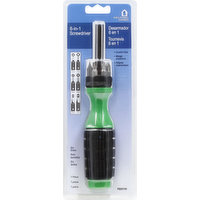 Helping Hand Screw Driver, 6-in-1, 1 Each