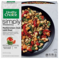 Healthy Choice Simply Steamers Lentil Bowl, Mediterranean-Style, 9 Ounce