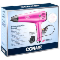 conair Dryer, Cord-Keeper, 1875 Watts, 1 Each