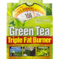 Applied Nutrition Applied Nutrition Green Tea Maximum Strength Triple Fat Burner Dietary Supplement Liquid Soft Gels - 30 CT, 30 Each