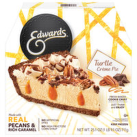 Edwards Creme Pie, Turtle, 25.1 Ounce