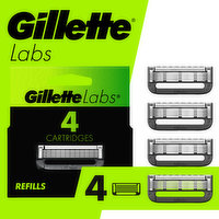 Gillette GilletteLabs Razor Blade Refills, 4 Refills, 4 Each