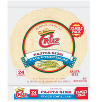 Cruz Flour Fajita Size Tortillas, 24 Each