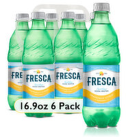 Fresca Fresca Grapefruit Citrus Sparkling Soda Water Bottles, 16.9 fl oz, 6 Each
