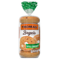 Thomas' Thomas' Apple Cinnamon Bagel, 6 count, 20 oz, 20 Ounce