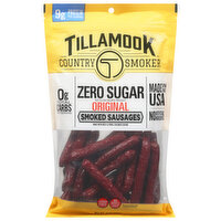 Tillamook Smoked Sausages, Zero Sugar, Original, 10 Ounce