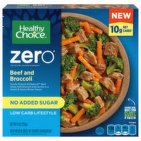 Healthy Choice Zero Beef and Broccoli, 9 Ounce