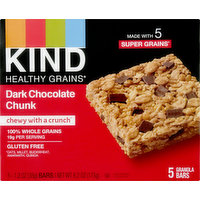 KIND Granola Bars, Dark Chocolate Chunk, 5 Each