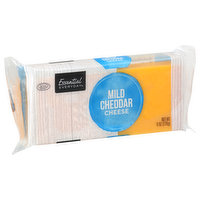 Essential Everyday Cheese, Mild Cheddar, 8 Ounce