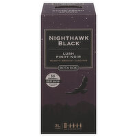 Bota Box Nighthawk Black Pinot Noir, Lush, 3 Litre