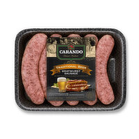 Carando Traditional Beer Bratwurst , 19 Ounce