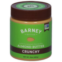 Barney Almond Butter, Crunchy, 10 Ounce