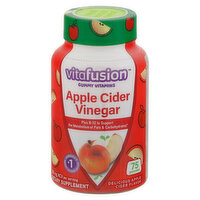 Vitafusion Gummy Vitamins, Apple Cider Vinegar, Gummies, 75 Each