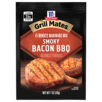 McCormick Grill Mates Smoky Bacon BBQ Marinade Mix, 1 Ounce