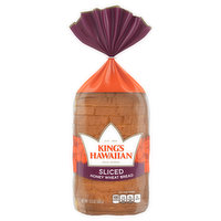 King's Hawaiian Bread, Honey Wheat, Sliced, 13.5 Ounce