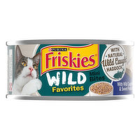 Friskies Wild Favorites Cat Food, with Wild Caught Haddock & Sweet Potato in Sauce, Mini Bites, 5.5 Ounce