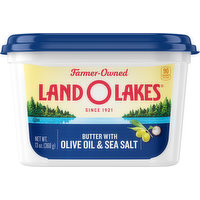 Land O Lakes Butter with Olive Oil and Sea Salt, 13 Ounce