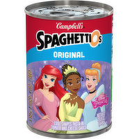 Campbell's® SpaghettiOs® Original Disney Princess Cool Shapes Canned Pasta, 15.8 Ounce