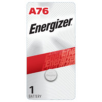 Energizer Battery, Alkaline, A76, 1 Each