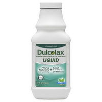 Dulcolax Saline Laxative, Liquid, Mint Flavor, 12 Ounce