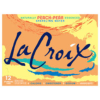 LaCroix Sparkling Water, Peach-Pear, 12 Each