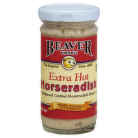Beaver Horseradish, Extra Hot, 4 Ounce