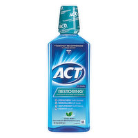 ACT Restoring Mouthwash, Anticavity Fluoride, Cool Mint