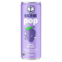 Health-Ade Pop Prebiotic Soda, Juicy Grape, 12 Fluid ounce