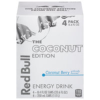 Red Bull Energy Drink, Coconut Berry, 4 Pack, 4 Each