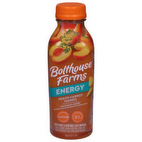 Bolthouse Farms Juice Smoothie, Energy, Peach Carrot Mango, 15.2 Fluid ounce