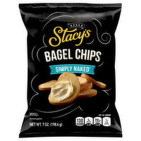 Stacy's Bagel Chips, Simply Naked, Baked, 7 Ounce