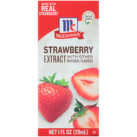 McCormick Strawberry Extract With Other Natural Flavors, 1 Fluid ounce