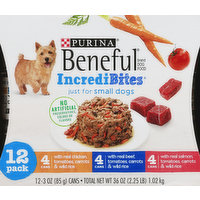 Beneful Dog Food, Small Dogs, Assorted, 12 Pack, 12 Each