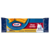 Kraft Cheese, Sharp Cheddar, 8 Ounce