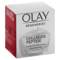 Olay Moisturizer, Hydrating, Collagen Peptide 24, 48 Gram