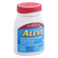 Aleve All Day Strong Pain Reliever/Fever Reducer, 220 mg, Tablets, 200 Each