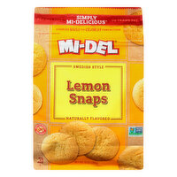 Mi-Del Lemon Snaps, Swedish Style, 10 Ounce