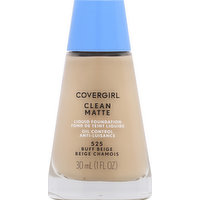 CoverGirl Clean Anti-Luisance, Oil Control, Buff Beige 525, 1 Ounce
