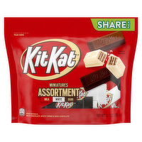 Kit Kat Crisp Wafers, Miniatures, Assortment, Share Pack, 10.1 Ounce