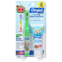 Orajel Kids Training Toothpaste, Natural Watermelon, Cocomelon, 1 Each