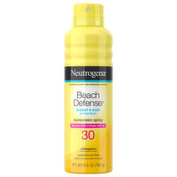 Neutrogena Beach Defense Sunscreen Spray, Broad Spectrum SPF 30, 6.5 Ounce