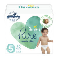 Pampers Pure Protection Pure Protection Diapers Size 5 48 Count, 48 Each