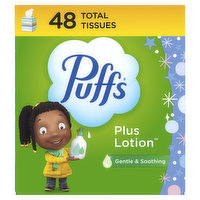 Puffs Plus Puffs Plus Lotion Facial Tissue, 1 Count, 48 Each