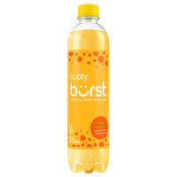 Bubly Burst Water Beverage, Pineapple Tangerine, Sparkling, 16.9 Fluid ounce