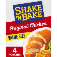 Shake 'N Bake Original Chicken Seasoned Coating Mix Value Size, 4 Each