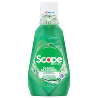 Scope Mouthwash, Original Mint, Classic, 33.8 Fluid ounce